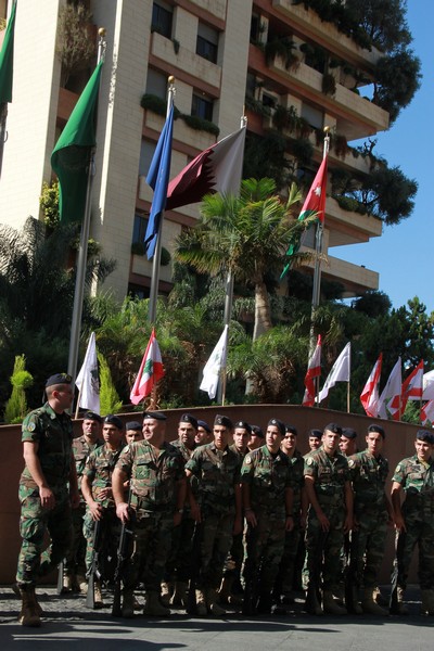Lunch for the Casualties of Lebanese Army 